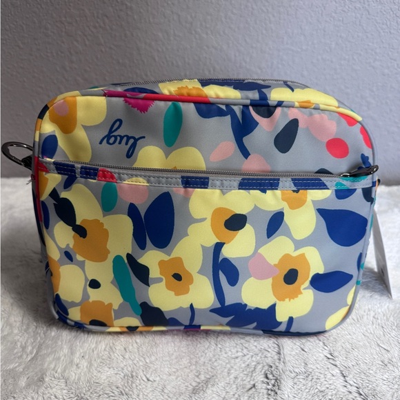 LUG~Wildflower Multi~Carousel XL 2~Crossbody, featuring a Charm Bar strap~NWT - Picture 3 of 16